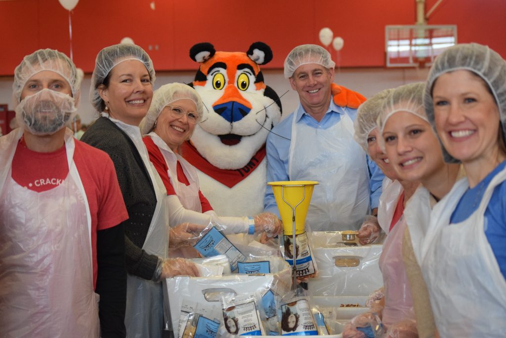 Tony the Tiger at United Against Hunger