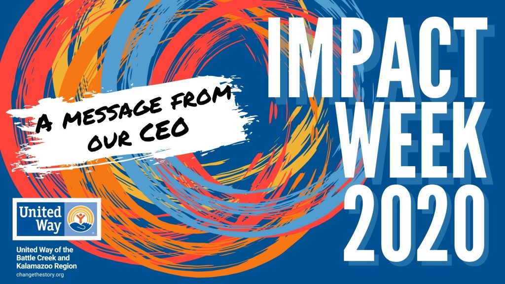 IMPACT WEEK: Message from our CEO